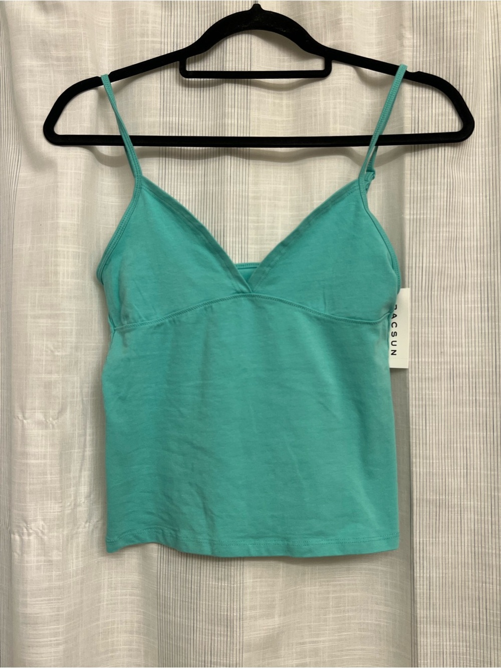 NWT Brandy Melville teal Tiffany top! So flattering and soft!!